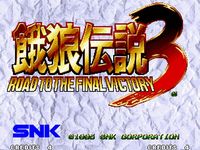une photo d'Ã©cran de Fatal Fury 3 - Road to the Final Victory sur SNK Neo Geo